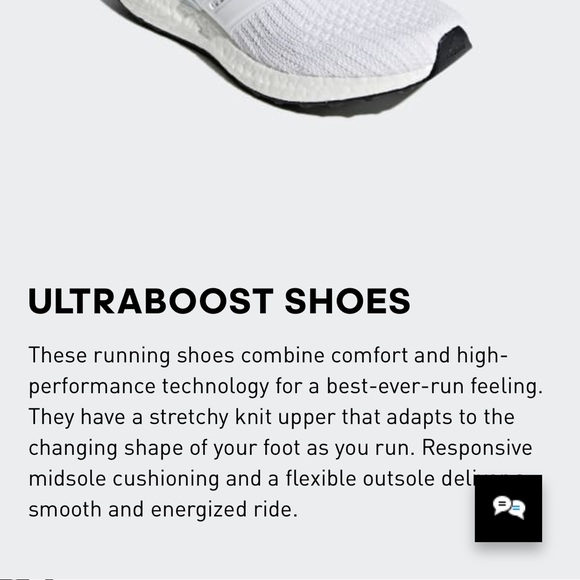 ADIDAS ULTRA BOOST- ALL WHITE👟👟 •NWT• - Picture 6 of 6